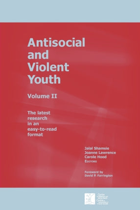 Antisocial and Violent Youth Volume II 2