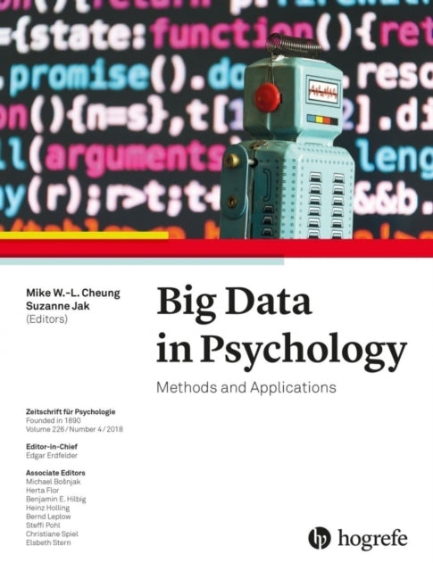 Big Data in Psychology: Methods and Applications: 2018: 226