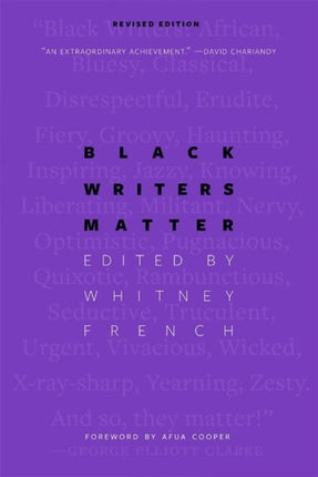 Black Writers Matter