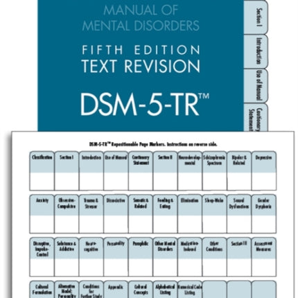 DSM-5-TR® Repositionable Page Markers