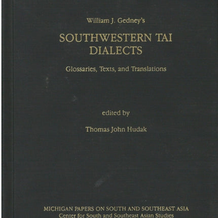 Southwestern Tai Dialects