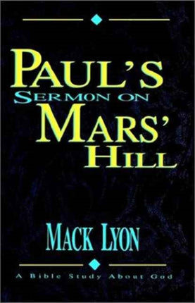 Pauls Sermon On Mars Hill