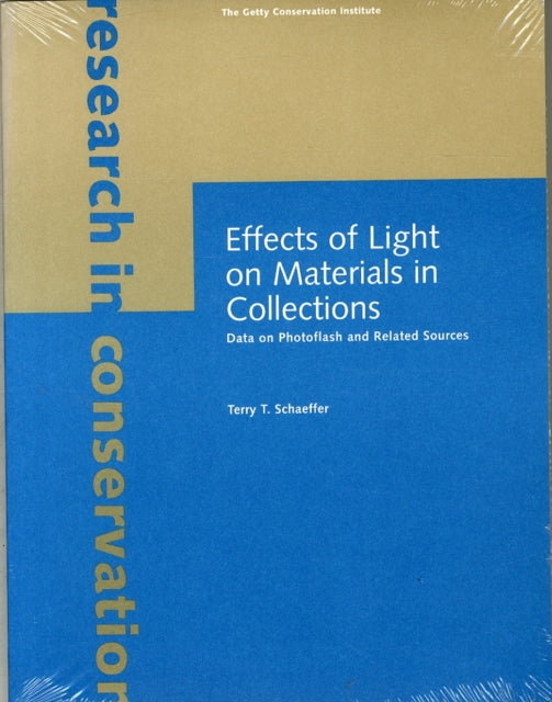 Effects of Light on Materials in Collections – Data on Photoflash and Related Sources