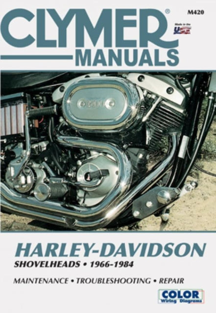 Harley-Davidson Shovelhead Motorcycle (1966-1984) Clymer Repair Manual