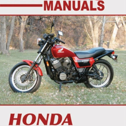 Honda VT500 Motorcycle (1983-1988) Service Repair Manual