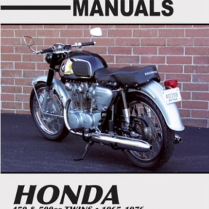 Honda CB/CL450 & CB500T Motorcycle (1965-1976) Service Repair Manual