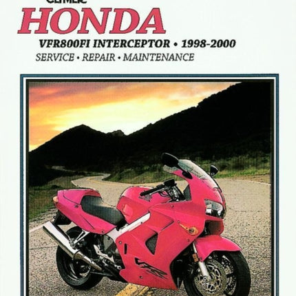 Honda VF800FI Interceptor Motorcycle (1998-2000) Service Repair Manual