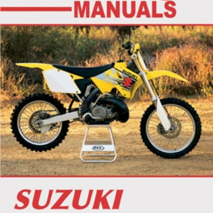 Suzuki RM250 Motorcycle (1996-2002) Service Repair Manual