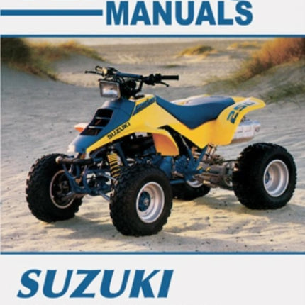 Suzuki Quad Racer LT250R ATV (1985-1992) Service Repair Manual