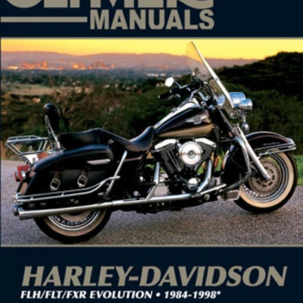 Harley-Davidson Road King, Electra, Tour Glide, Low Rider Motorcycle (1984-1998) Clymer Repair Manual