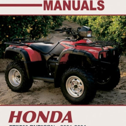 Honda TRX500 Rubicon Series ATV (2001-2004) Service Repair Manual