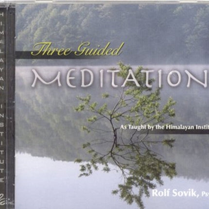 Three Guided Meditations CD As Taught by the Himalayan Institute