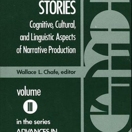 The Pear Stories Cognitive Cultural and Linguistic Aspects of Narrative Production 3 Advances in Discourse Processes