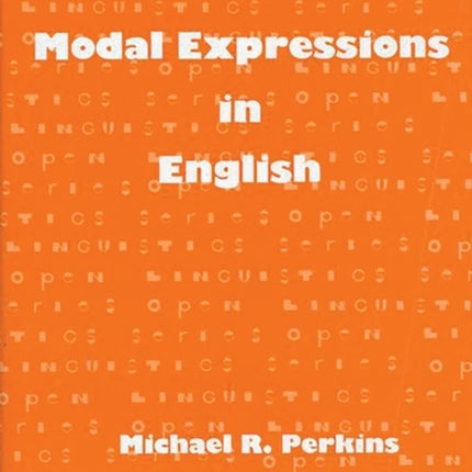 Modal Expressions in English Open Linguistics