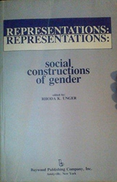 Representations Social Constructions of Gender