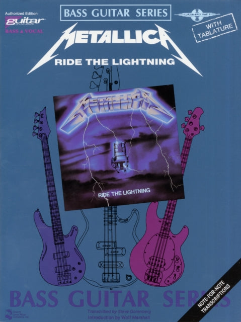 Metallica - Ride The Lightning: Play it Like it is Bass