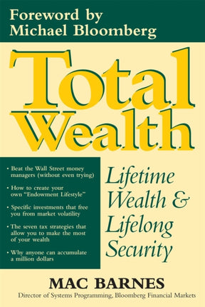 Total Wealth Lifetime Wealth and Lifelong Security