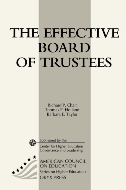 The Effective Board Of Trustees American Council