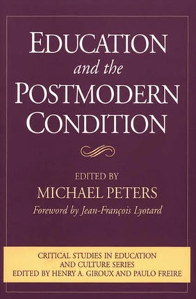 Education and the Postmodern Condition
