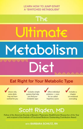 Ultimate Metabolism Diet Eat Right for Your Metabolic Type