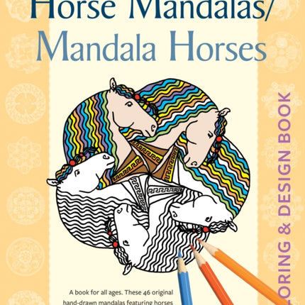 Horse Mandalas  Mandala Horses Coloring  Design Book Deep01 13 06 2019