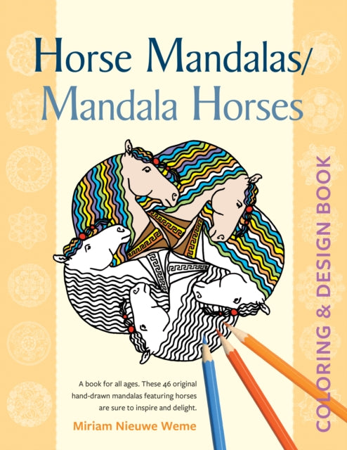 Horse Mandalas  Mandala Horses Coloring  Design Book Deep01 13 06 2019