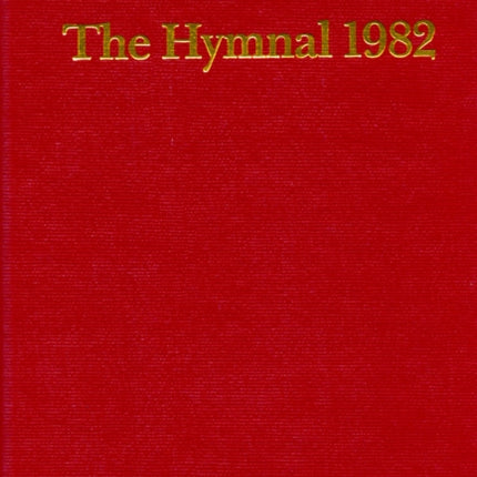 Episcopal Hymnal 1982 Red Basic Singers Edition