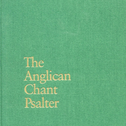The Anglican Chant Psalter