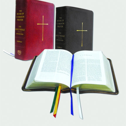 The Book of Common Prayer and Bible Combination (NRSV with Apocrypha): Black Bonded Leather