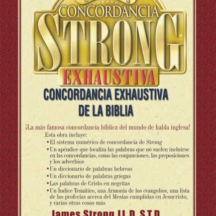 Nueva concordancia Strong exhaustiva de la Biblia