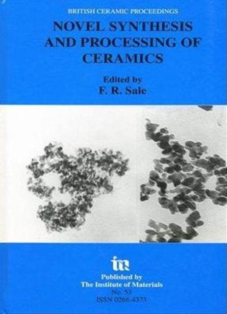 Novel Synthesis and Processing of Ceramics