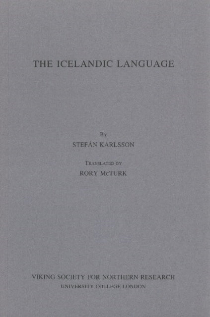 Icelandic Language