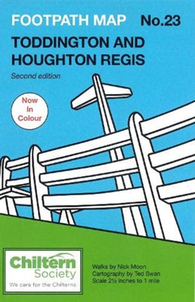 Footpath Map No. 23 Toddington and Houghton Regis: Second Edition - In Colour