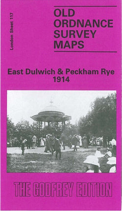 East Dulwich and Peckham Rye 1914: London Sheet 117.3