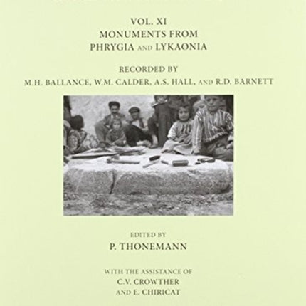 Monumenta Asiae Minoris Antiqua Vol. XI