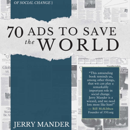 70 Ads to Save the World: An Illustrated Memoir of Social Change