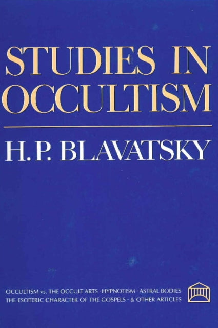 Studies in Occultism