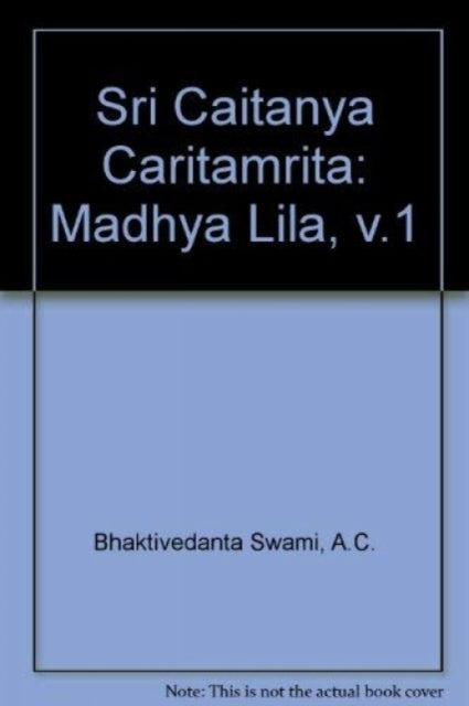 Sri Caitanya Caritamrita