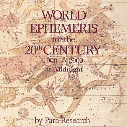 World Ephemeris: 20th Century, Midnight