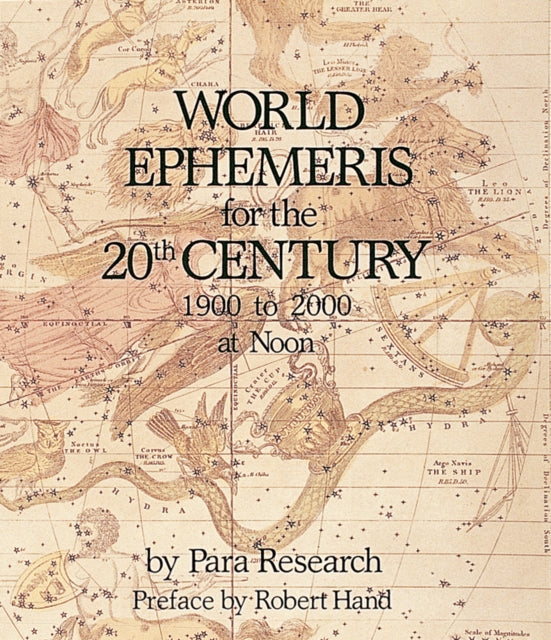 World Ephemeris: 20th Century, Noon