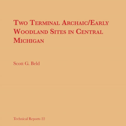 Two Terminal ArchaicEarly Woodland Sites in