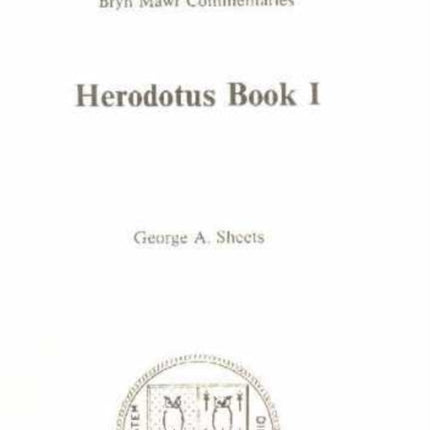 Book 1: Text in Greek, Commentary in English