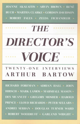 The Director's Voice: Twenty-One Interviews