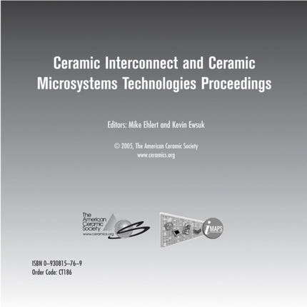 Ceramic Interconnect and Ceramic Microsystems