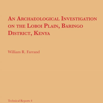 An Archaeological Investigation on the Loboi