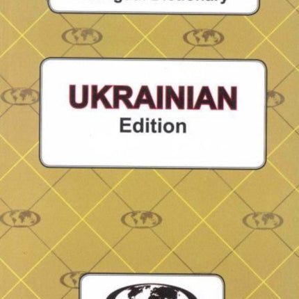 EnglishUkrainian  UkrainianEnglish WordtoWord