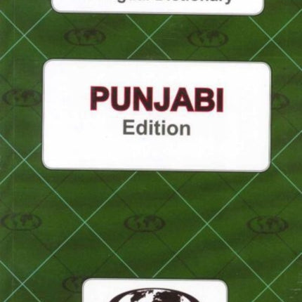 EnglishPunjabi  PunjabiEnglish WordtoWord