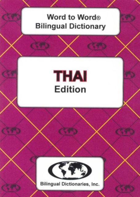 EnglishThai  ThaiEnglish WordtoWord Bilingual