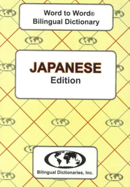 EnglishJapanese  JapaneseEnglish WordtoWord