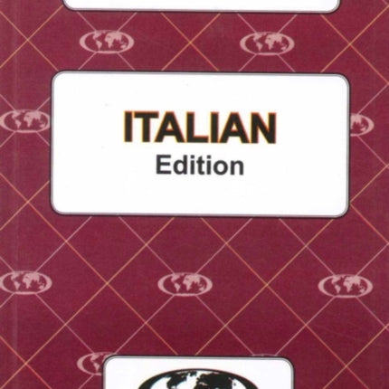 EnglishItalian  ItalianEnglish WordtoWord